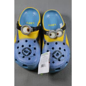 Crocs Despicable Me Classic Clog Shoes Mens Size 13 Minions 209477-001 NWT